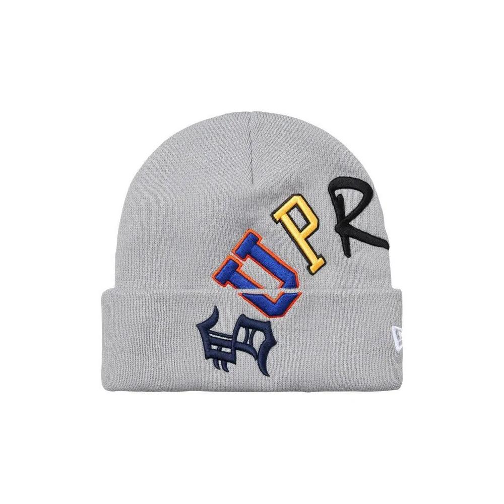 Бини Supreme New Era Arc Beanie 'Grey' 1