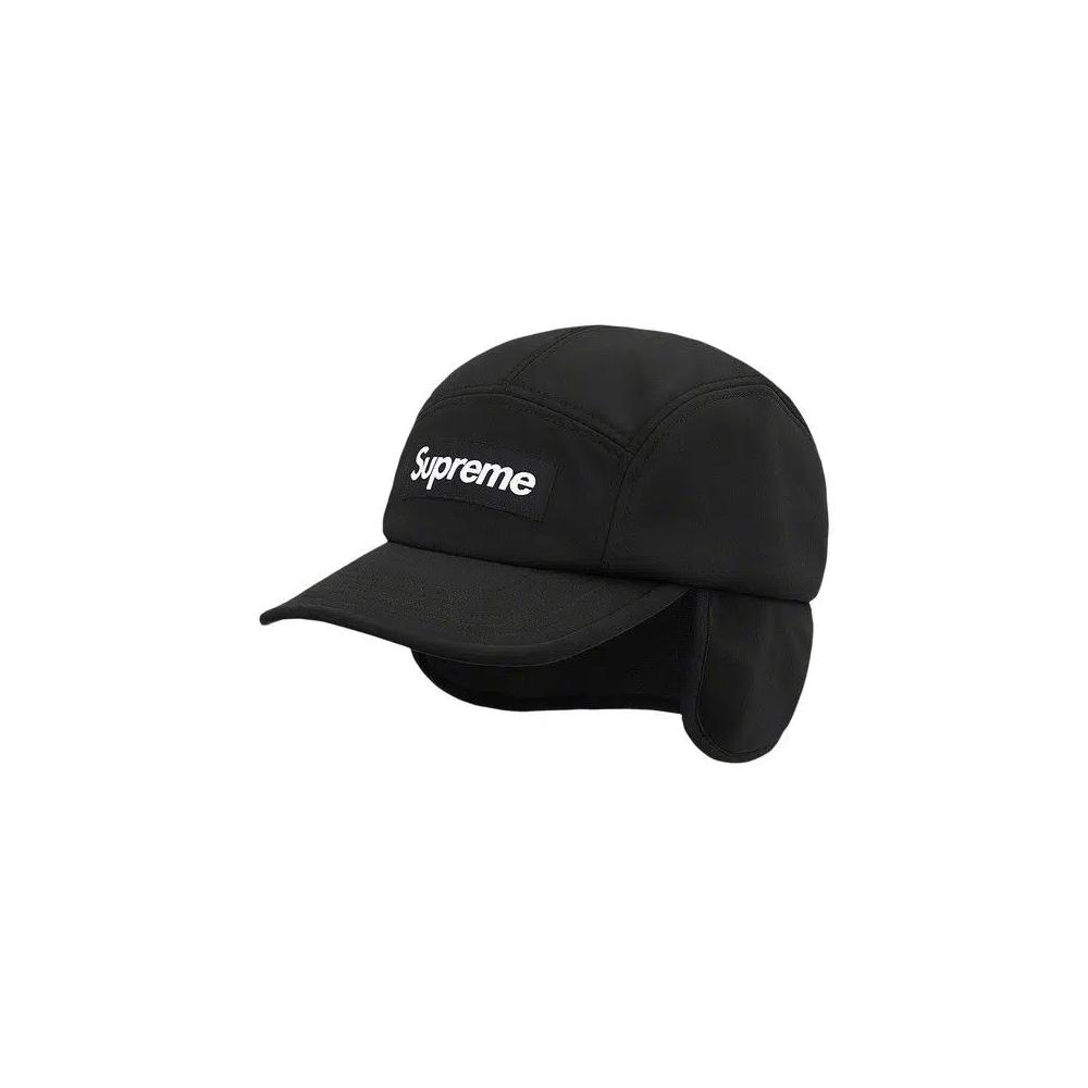 Кепки Supreme WINDSTOPPER Earflap Camp Cap 'Black' 1