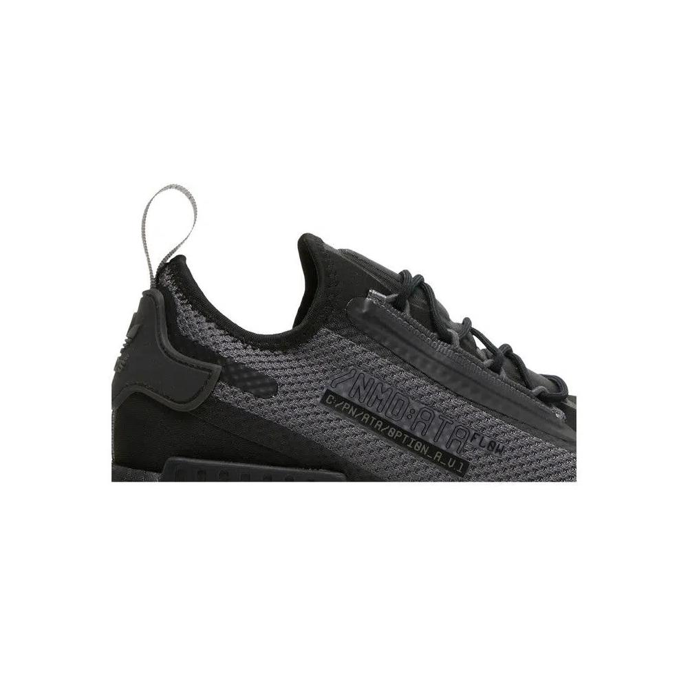 Кроссовки adidas NMD_R1 Spectoo 'Black Solar Red' 2