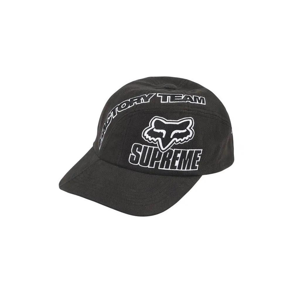 Кепки Supreme x Fox Racing 6-Panel 'Черный' 1