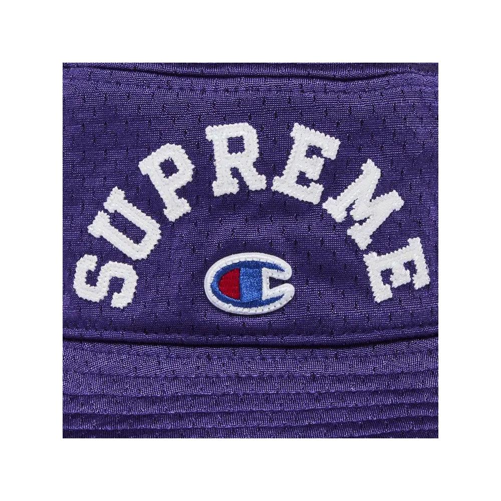 Кепки Supreme x Champion Mesh Crusher 'Фиолетовый' 2