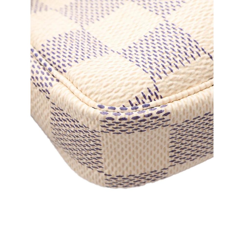 Мини-сумка Damier Azur Christmas Birds Pochette Accessoires (2018 год) 2