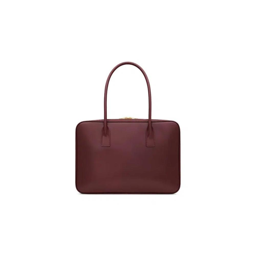 Сумки через плечо Saint Laurent Sac De Jour Bauletto Bag In Box Saint Laurent 'Горячее Вино' 2