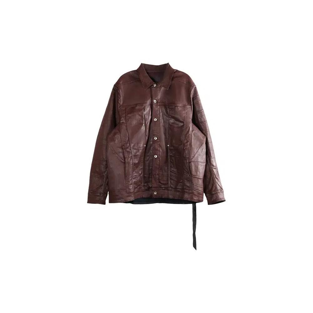 Верхняя одежда Rick Owens Lido Worker Jacket 'Scab/Wax' 1