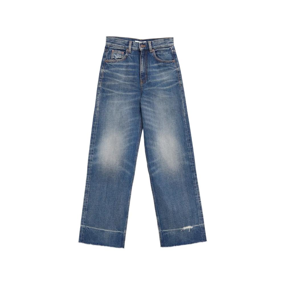 Джинсы bootcut с бахромой 1