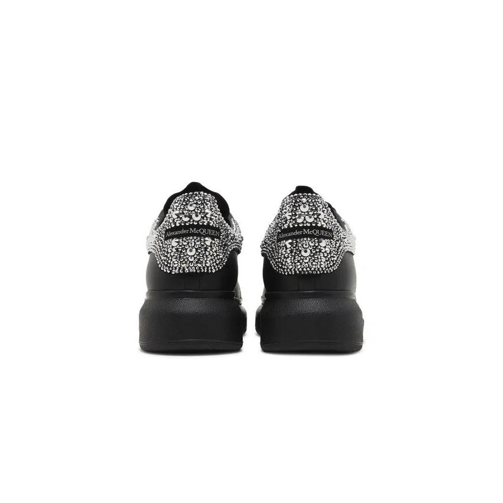 Кроссовки Alexander McQueen Wmns Oversized Sneaker 'Black Crystal' 6