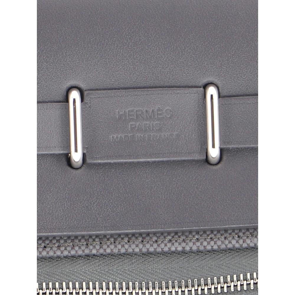 Herbag Zip Toile and Leather 20 shoulder bag 6