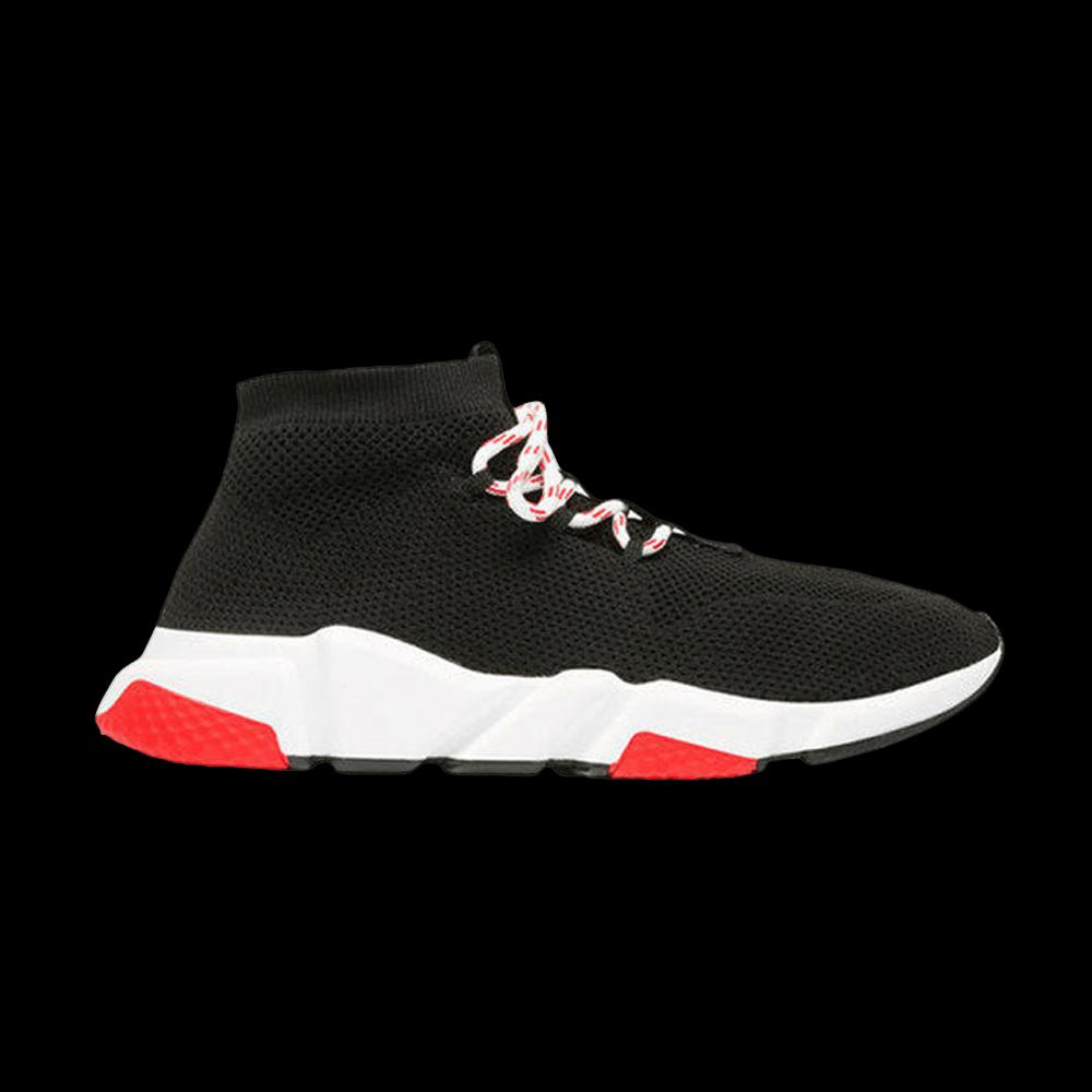 Кроссовки Balenciaga Wmns Speed Lace Up Trainer «Black White» 1