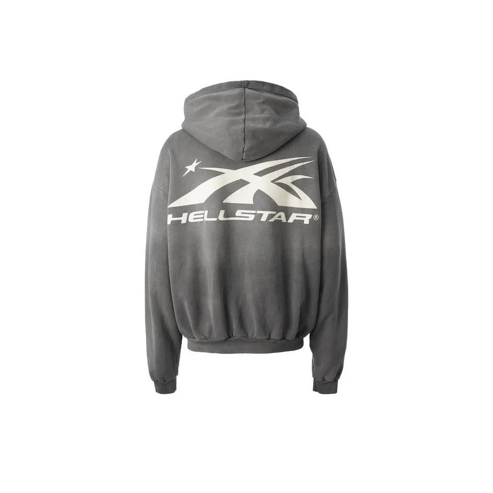 Топы Hellstar Hs Logo Zip-Up «Grey» 2