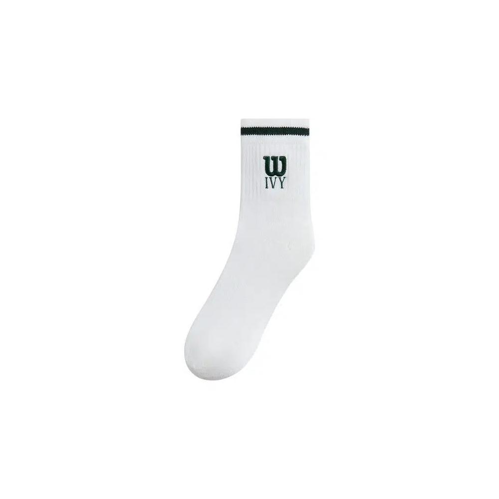 Носки и колготки Kith Ivy For Wilson Quarter Top Socks 'White' 1