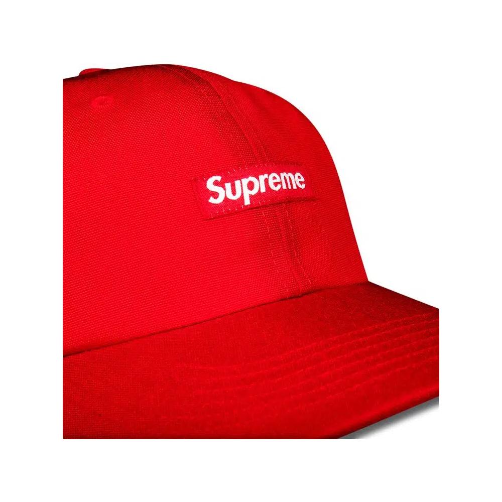 Снэпбэки Supreme x Cordura Small Box 6-Panel 'Красный' 3