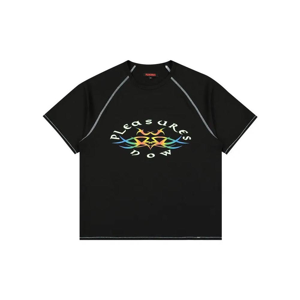 Джерси Pleasures Adventure Raglan Sport Shirt «Black» 1