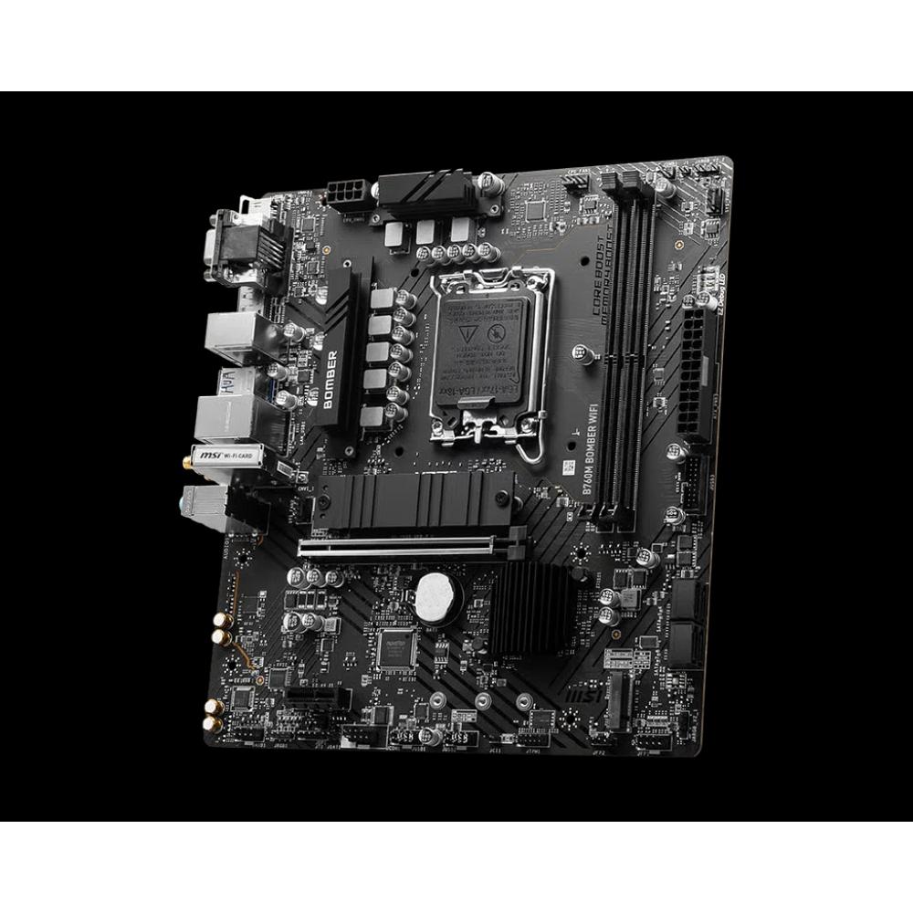 MSI B760M BOMBER WIFI Micro-ATX материнская плата (DDR5) 3