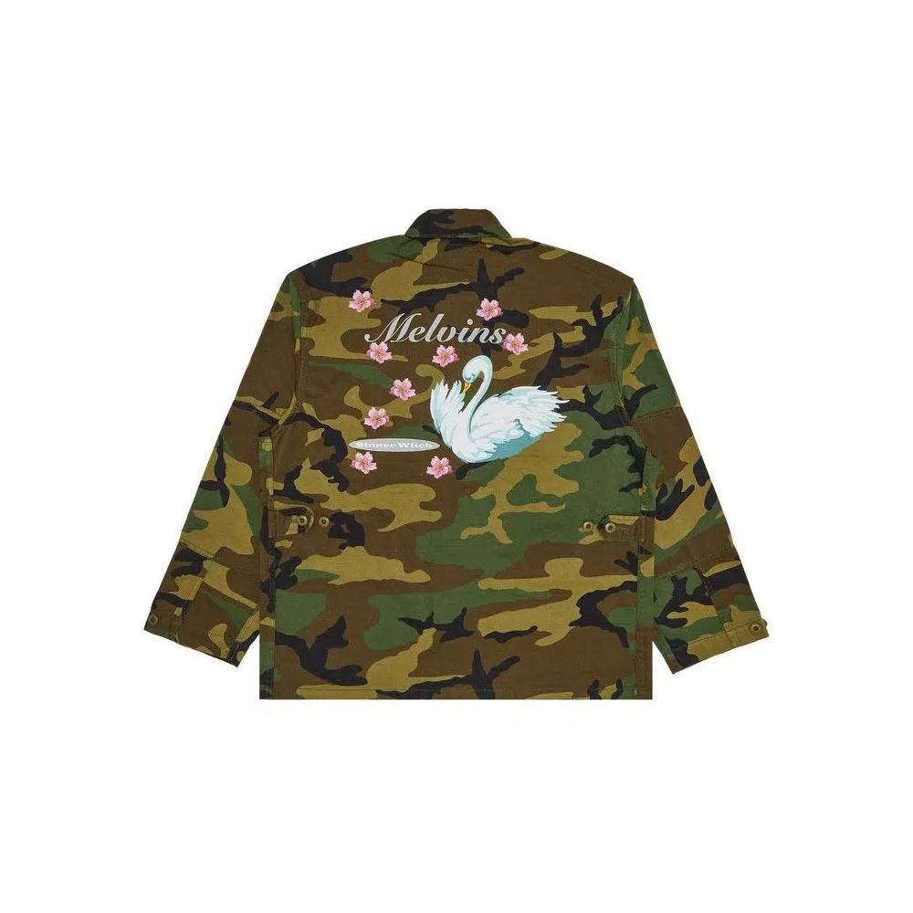 Куртки Supreme x Melvins BDU Jacket 'Woodland Camo' 2