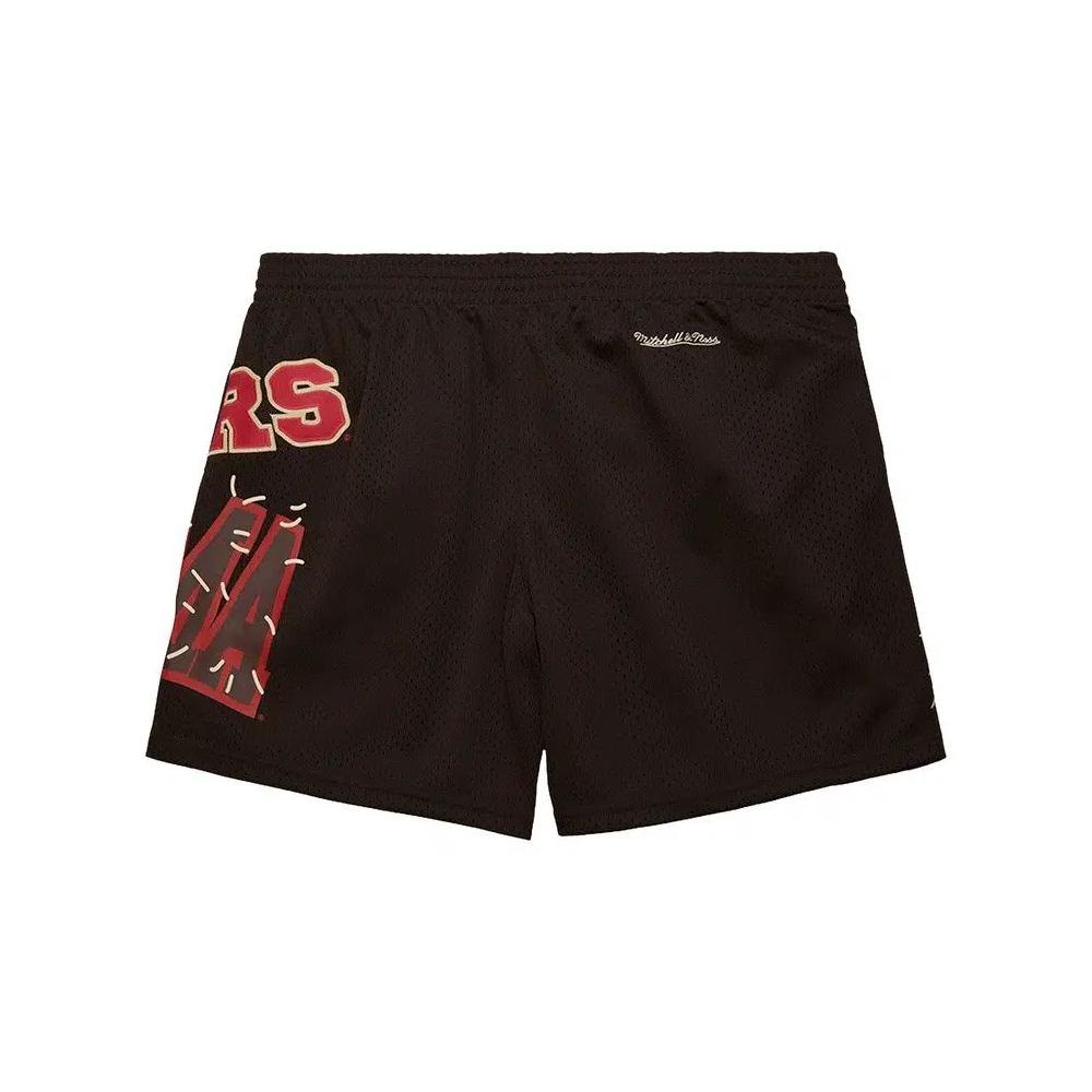 Cactus Jack от Travis Scott x Mitchell & Ness Шорты Университета Оклахомы 'Brown' 2