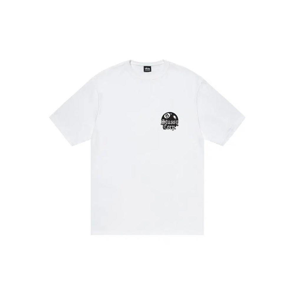 Футболки Stussy 8 Ball Corp. Tee 'Белый' 1