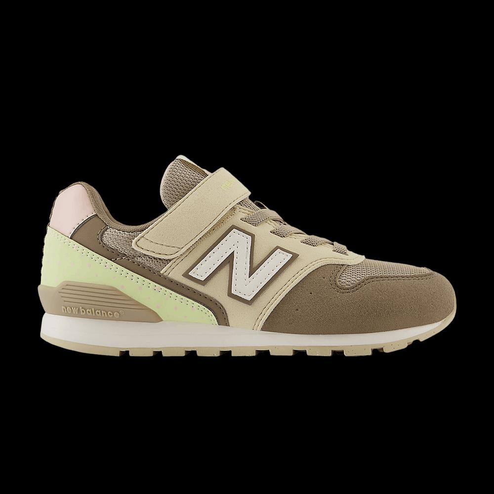 Кроссовки New Balance 996 Hook & Loop Big Kid Wide 'Mushroom Sandstone' 1