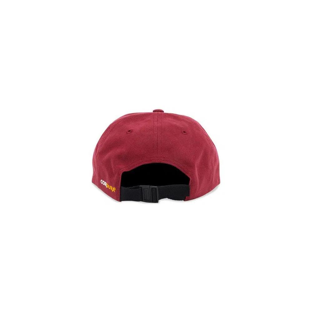 Кепки Supreme Brushed Cordura Small Box 6-Panel 'Burgundy' 4