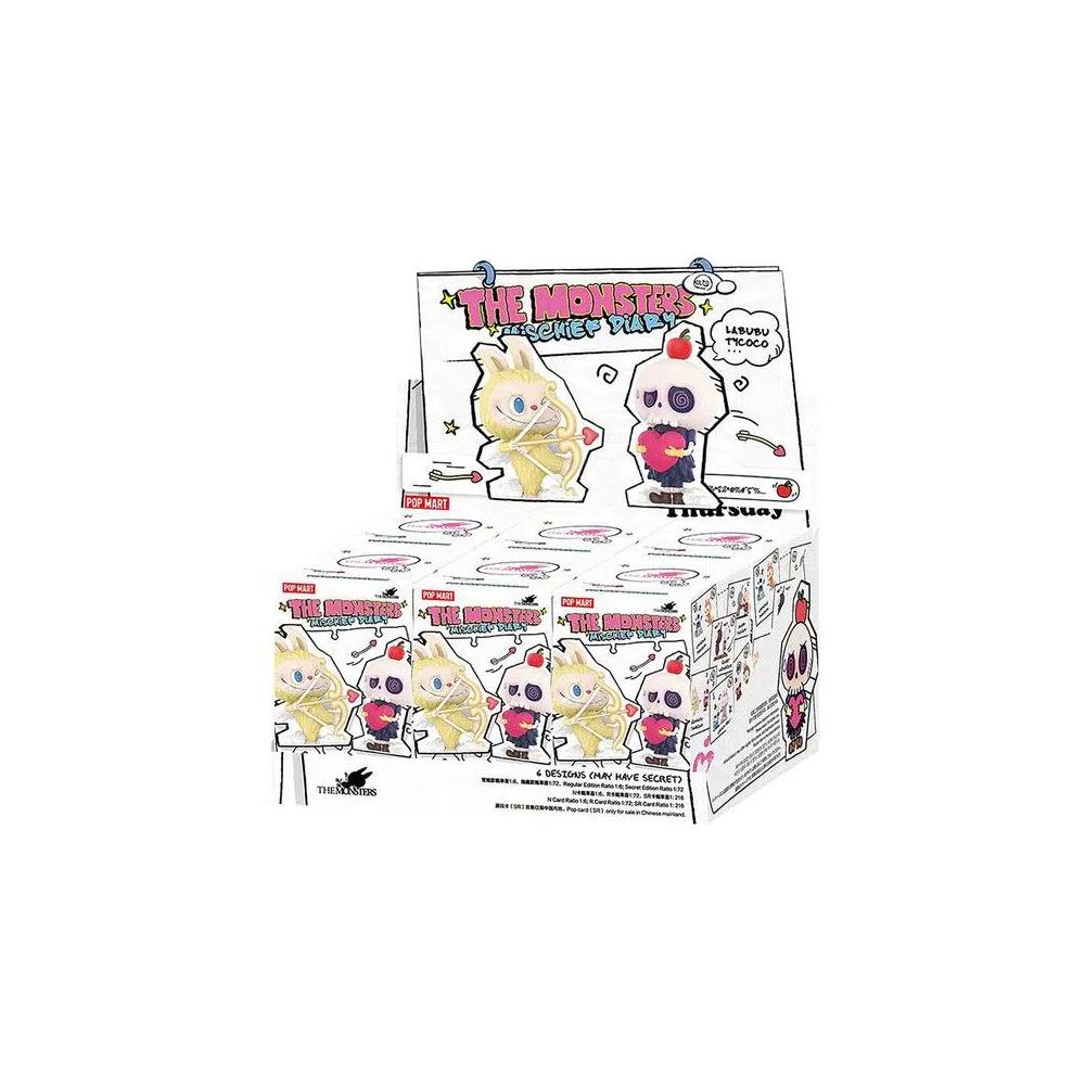 Фигурки Pop Mart THE MONSTERS Labubu Mischief Diary Series Figure Sealed Case 'Mystery' (6 слепых боксов) 1
