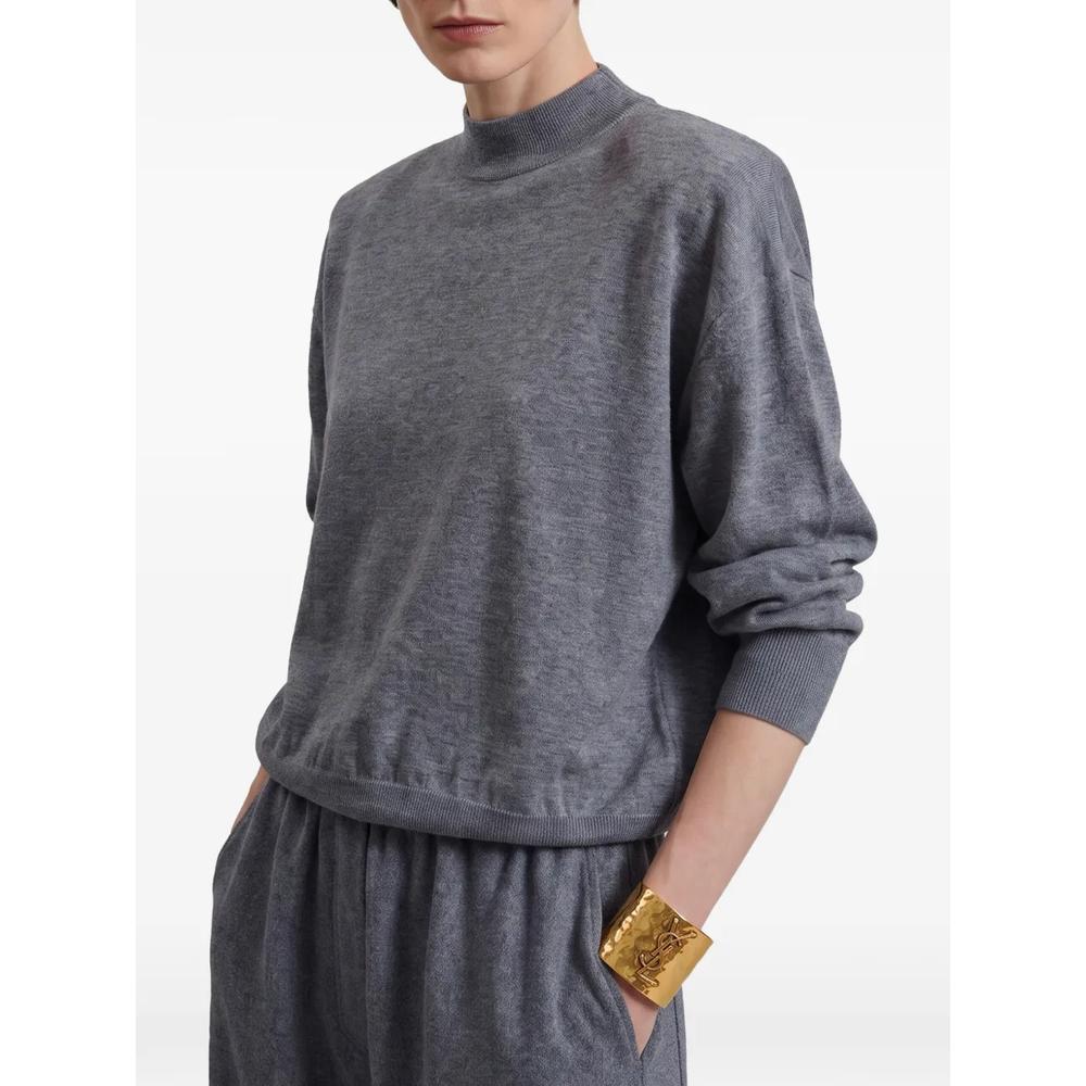 Rue padded high-neck sweater 2