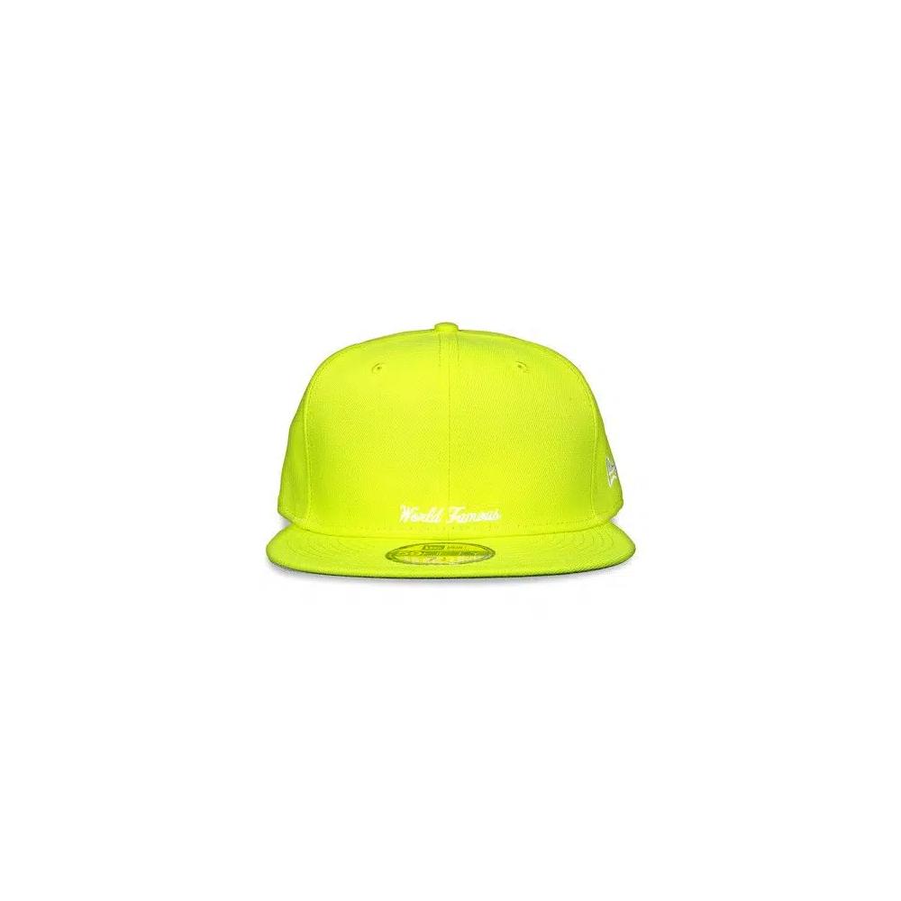 Кепки Supreme x New Era Reverse Box Logo Hat 'Bright Yellow' 1