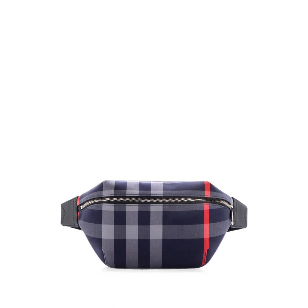 Sonny House Check Canvas belt bag 1