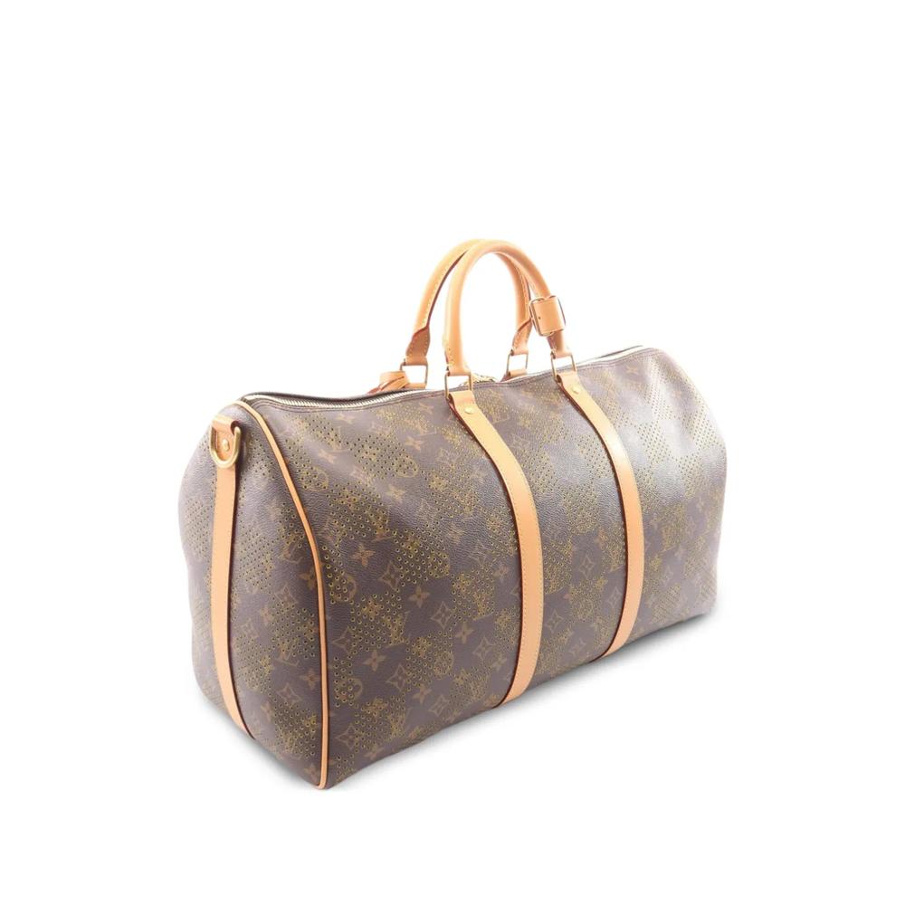 Сумка Keepall Bandoulière 50 Monogram с перфорацией (2021 год) 2