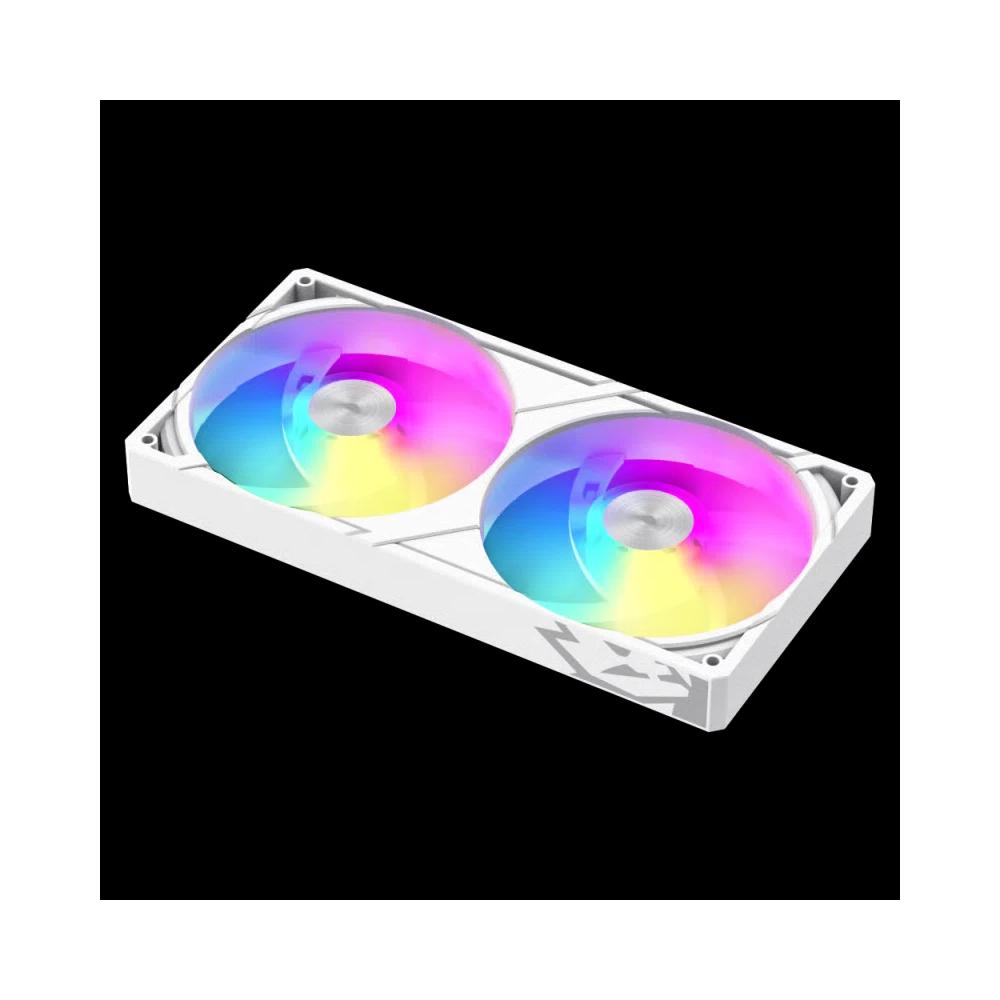 GameMax GLACIER 240 WH 240mm водяное охлаждение - Белый 3