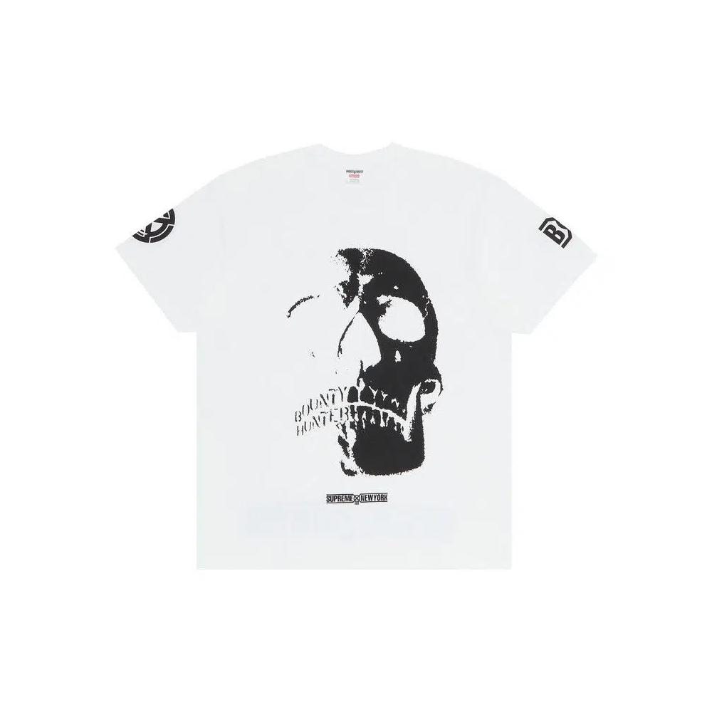 Футболки Supreme x Bounty Hunter Skulls Tee 'White' 1