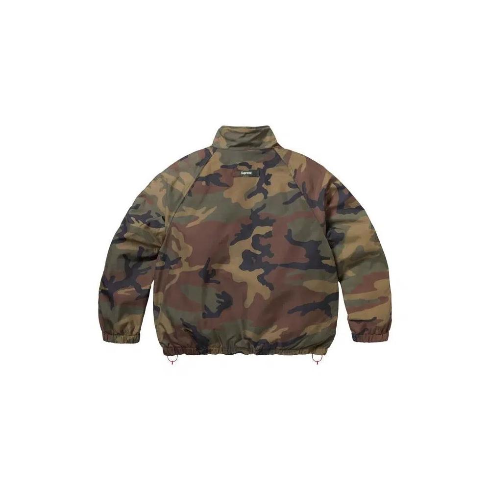 Куртка-тренч Supreme Polartec Reversible Track Jacket 'Woodland Camo' 2