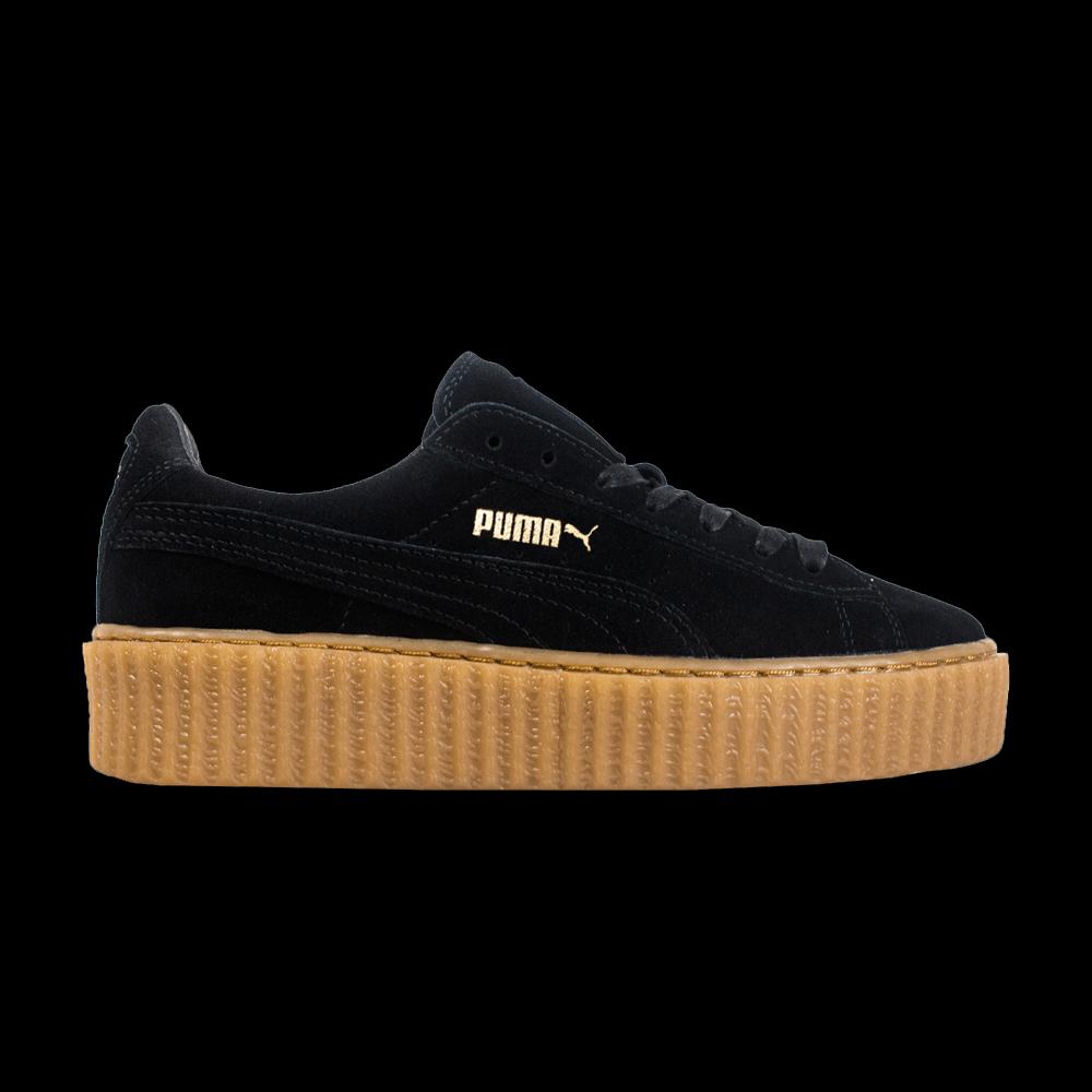 Кроссовки Puma Fenty x Suede Creeper 'Black Oatmeal' 1