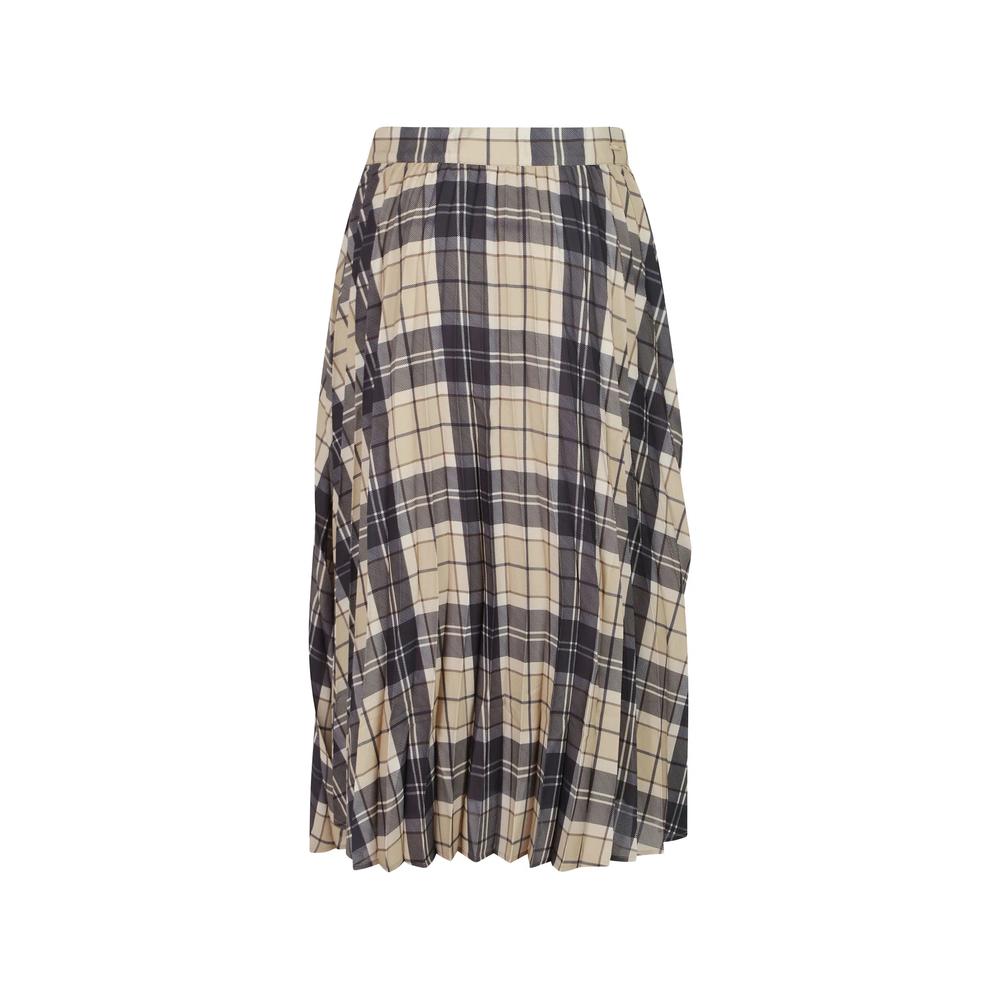 Birchwood tartan pleated midi skirt 2