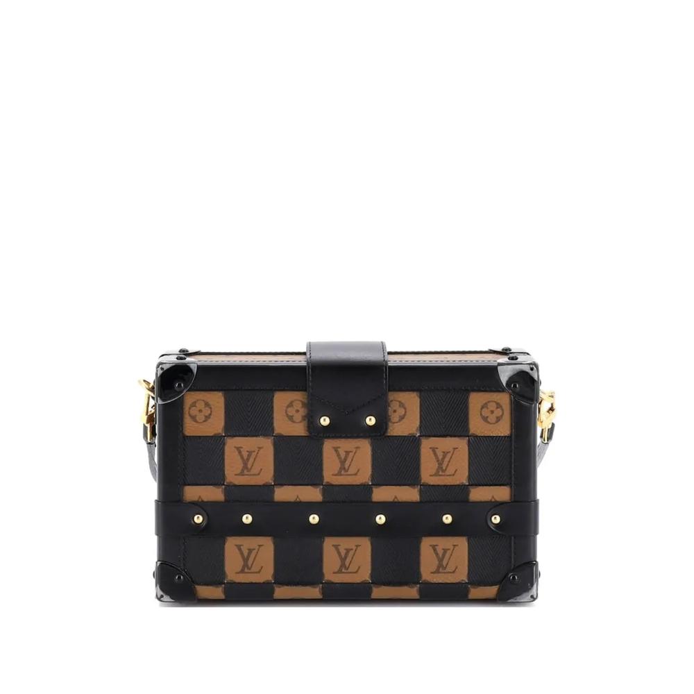 Клатч Petite Malle Handbag Damier Tressage Monogram Canvas and Leather 2