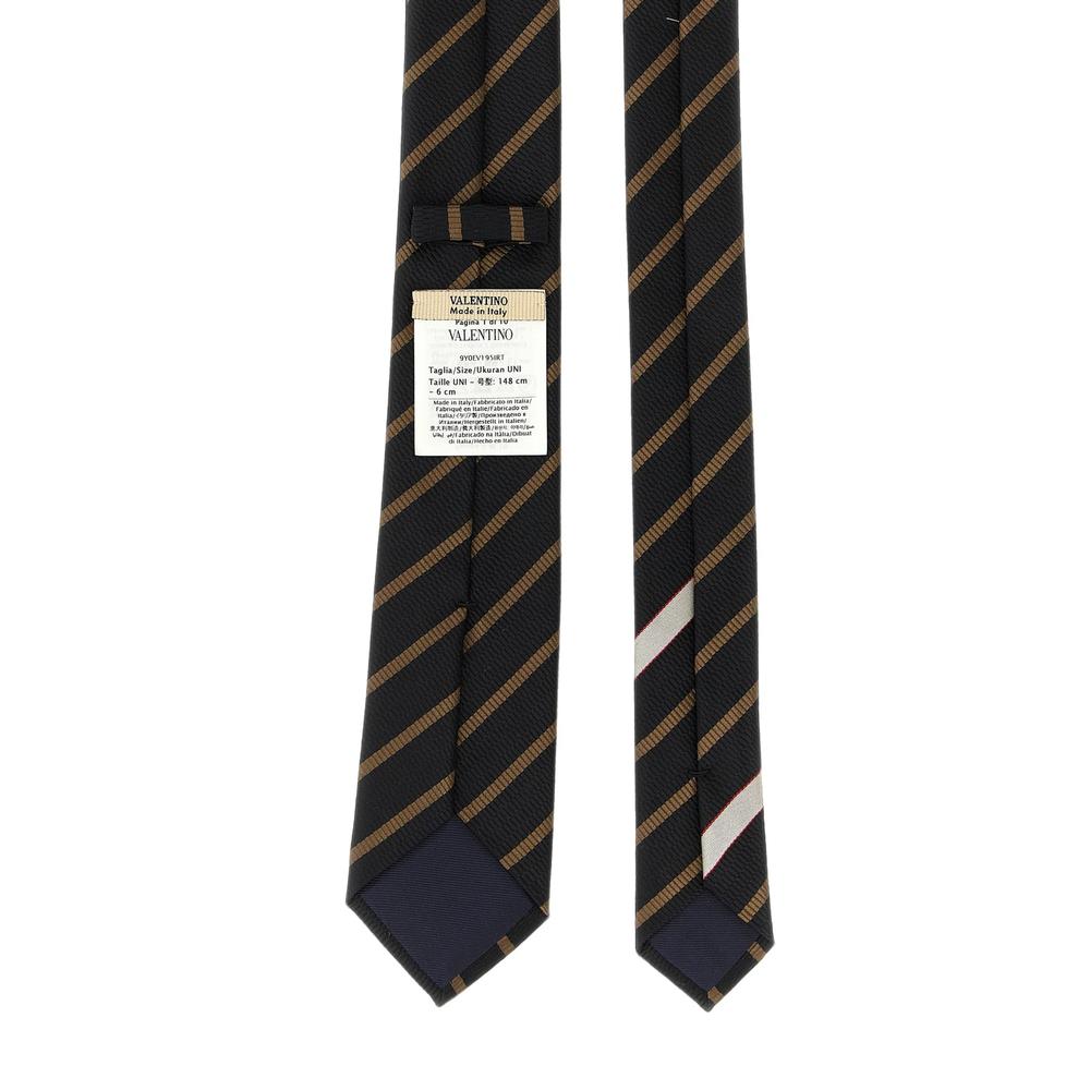VLogo Signature regimental striped tie 2