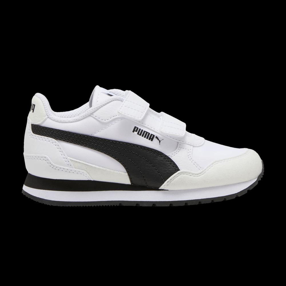 Кроссовки Puma ST Runner v4 Nylon Little Kid 'White Black' 1