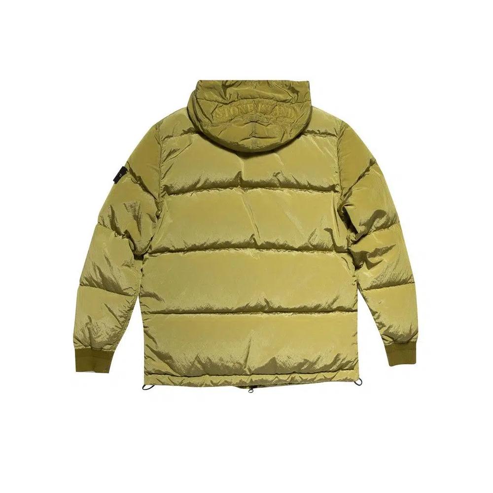 Пуховики Stone Island Nylon Badge Logo Down Jacket 'Dark Beige' 2