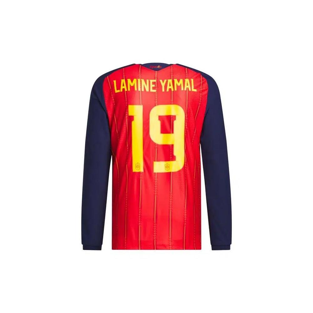 Джерси Adidas Spain 26 Home Yamal Authentic Long Sleeve Jersey 'Vivid Red/Soccr-Seu-Snz' 2