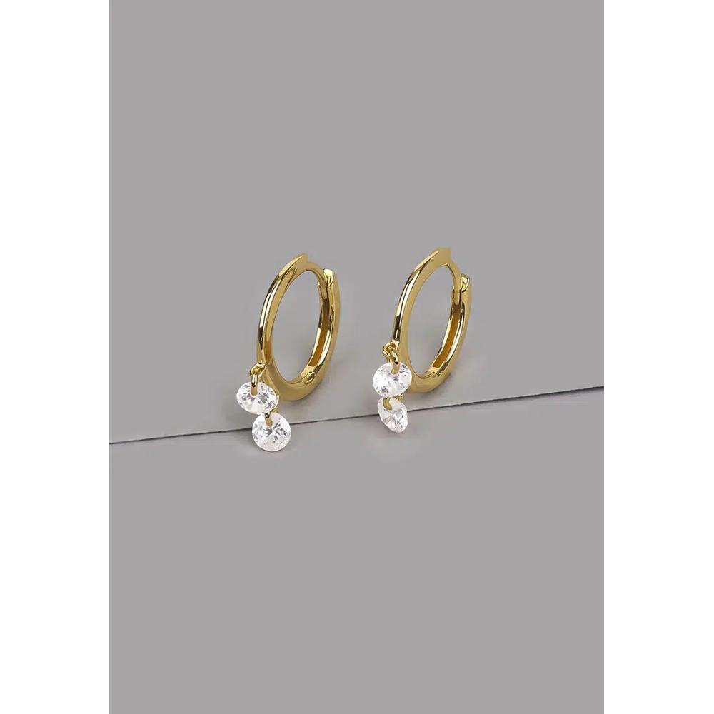 Glimmer Gems 14K Позолота Vermeil Хагги 3