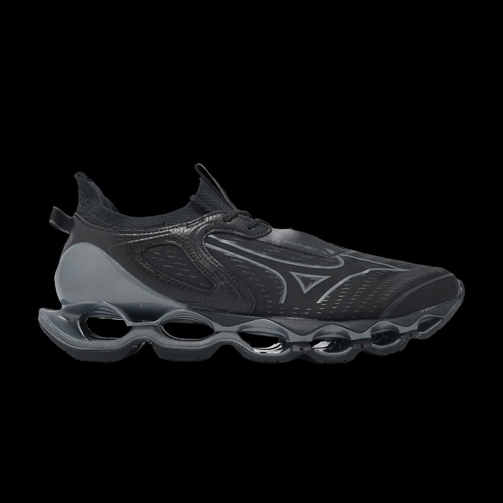 Кроссовки Mizuno Wave Prophecy 14 'Black Metallic Grey' 1