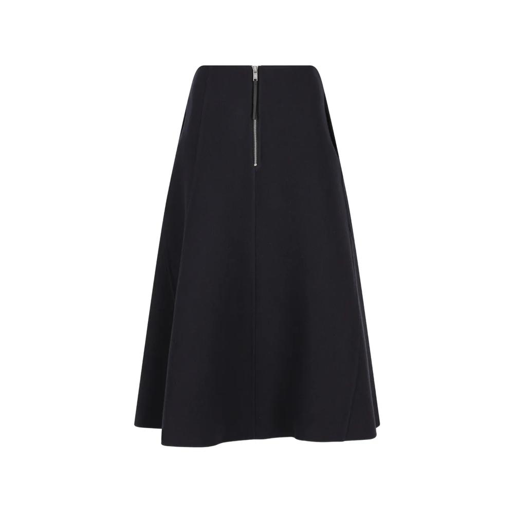 Расклешенная юбка миди из коллаборации с Jil Sander 2