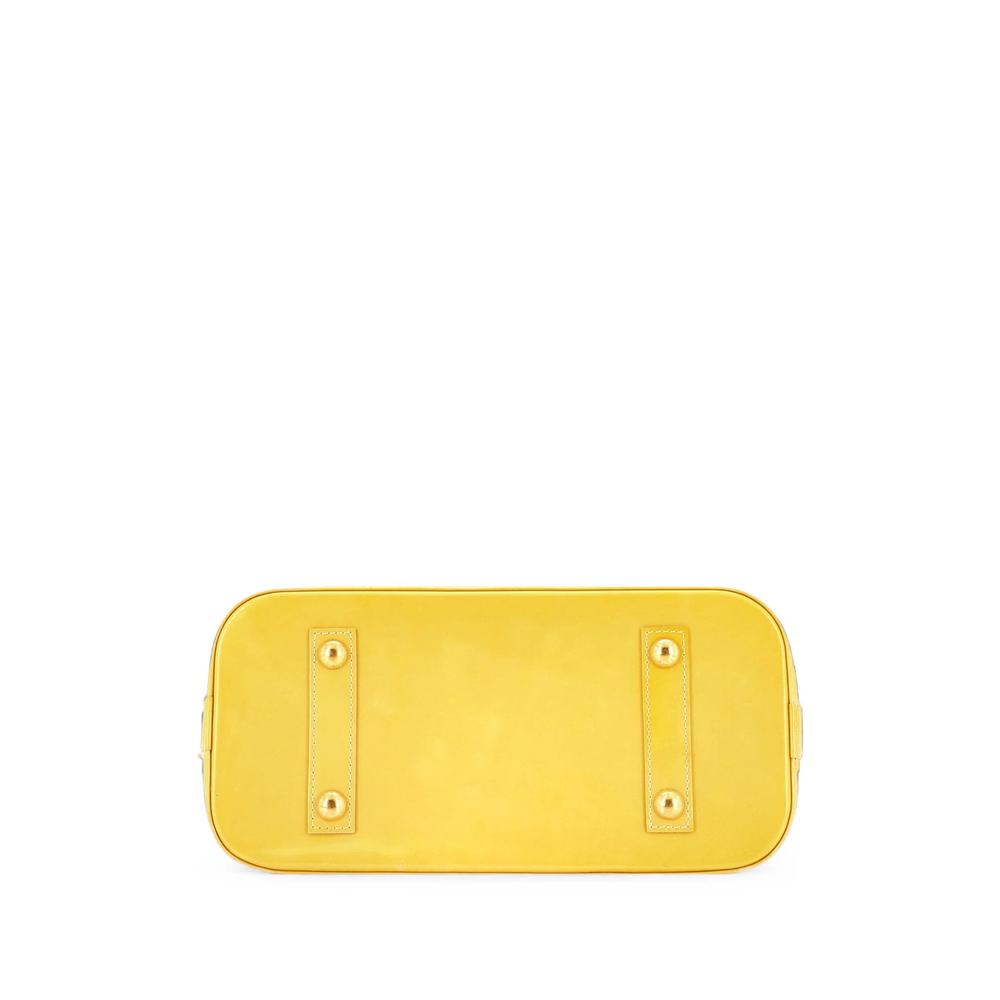 Alma Handbag Monogram Vernis PM satchel 3