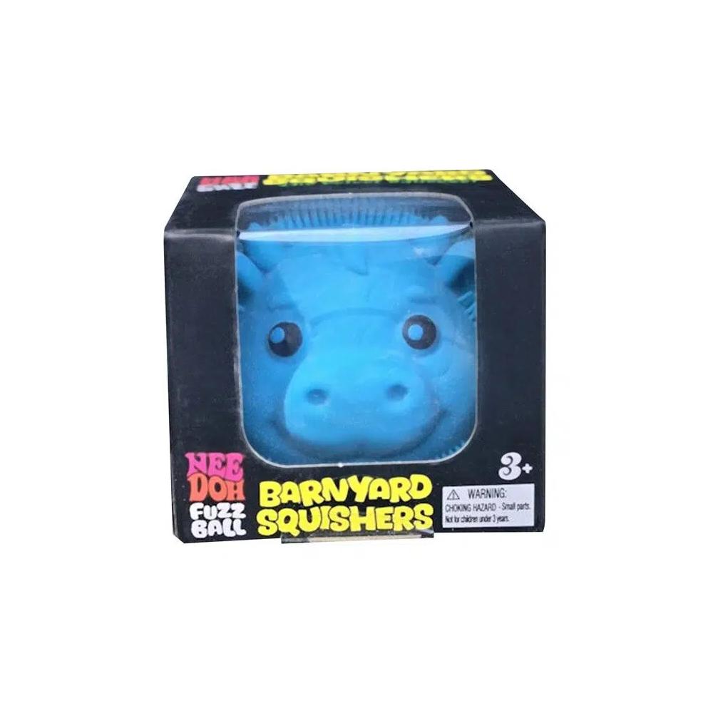 Игрушки и игровые наборы NeeDoh Barnyard Squisher Squishy Fidget Toy «Blue» 1