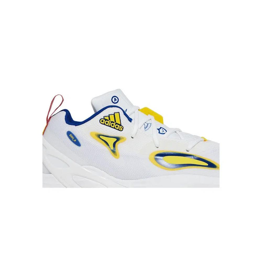Кроссовки adidas Exhibit A 'White Team Yellow' 2