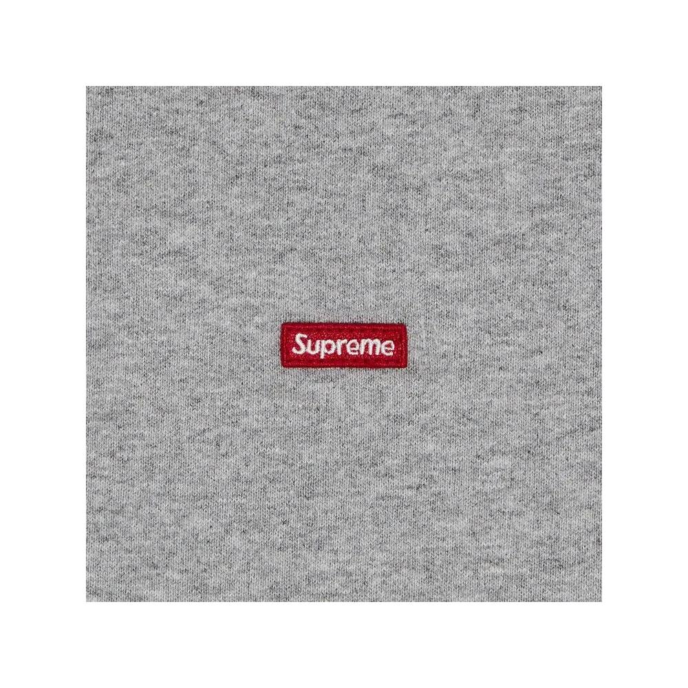 Худи Supreme Small Box Zip Up Hooded Sweatshirt 'Heather Grey' 2