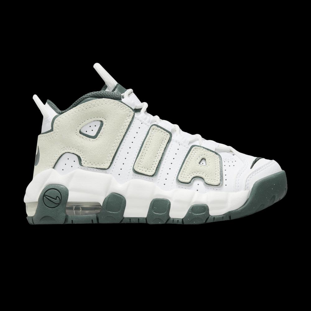 Кроссовки Nike Air More Uptempo PS 'White Vintage Green' 1
