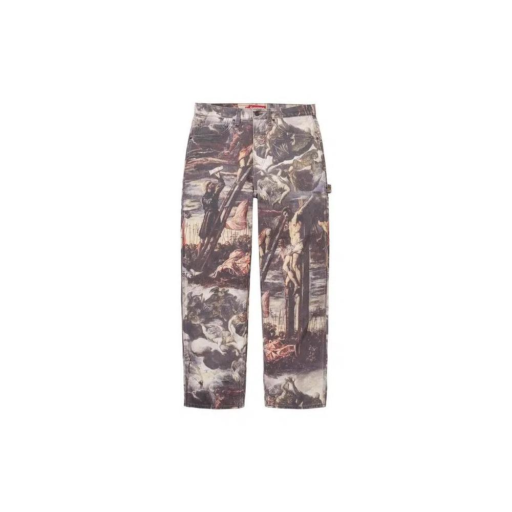 Брюки Supreme Painter Pant 'Multicolor' 1