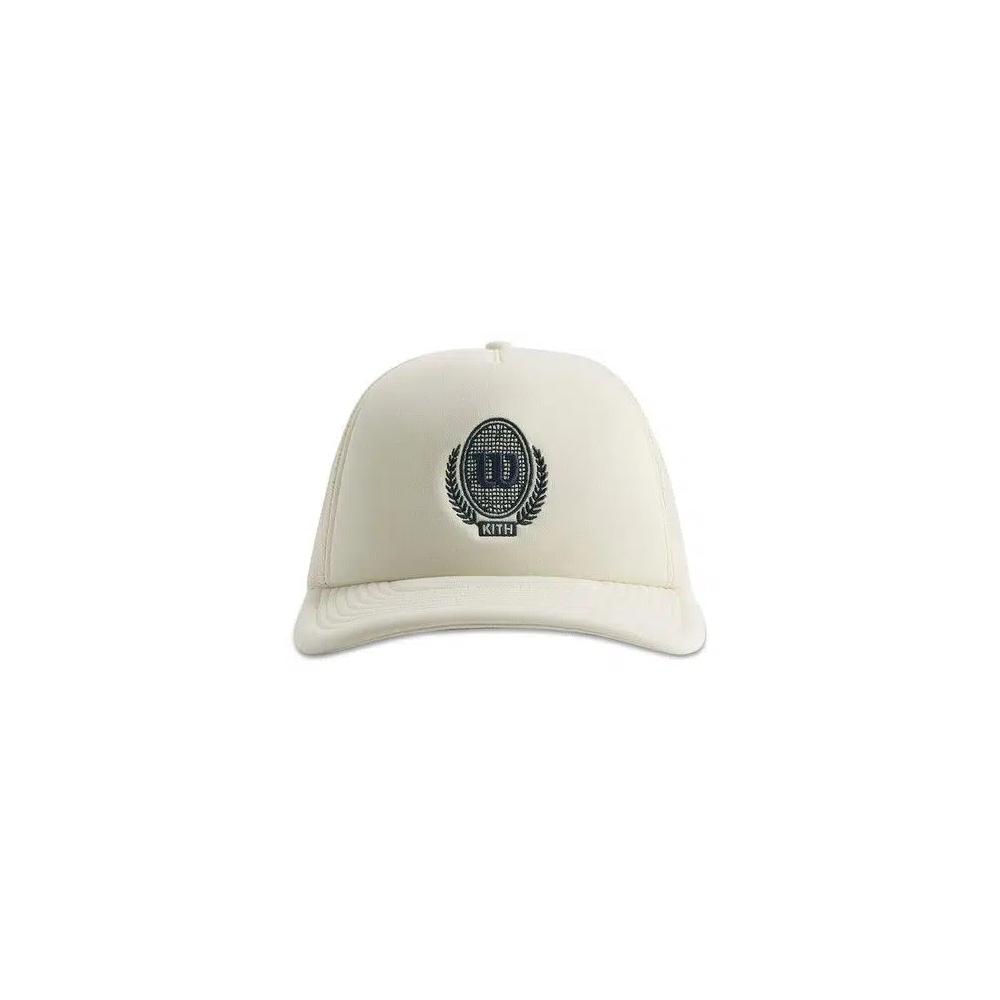 Кепки-тракеры Kith x Wilson Polyfoam Nolan Trucker Hat 'Sandrift' 1