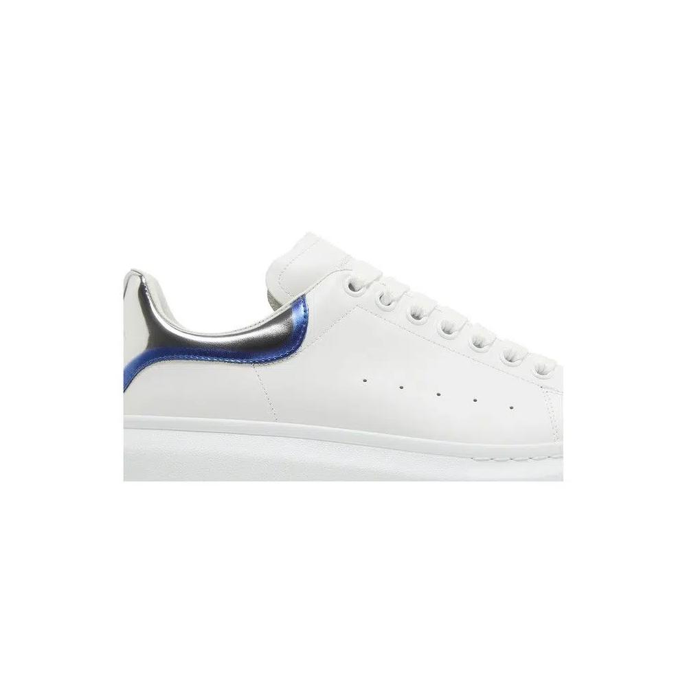 Кроссовки Alexander McQueen Oversized Sneaker 'White Silver Blue' 2