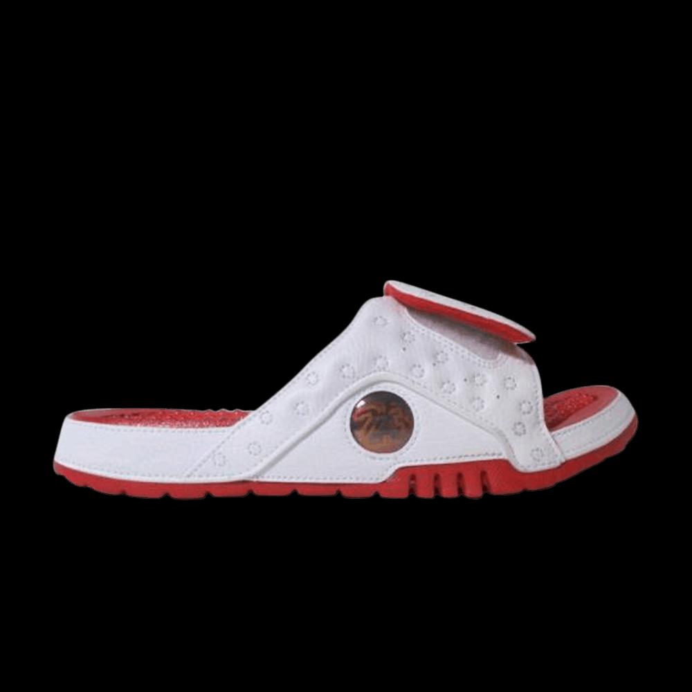 Слайды Air Jordan Hydro 13 Slide 'White Red' 1