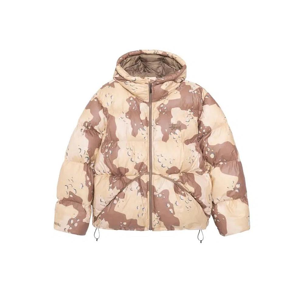 Верхняя одежда Stussy Down Parka Camo Ripstop 'Хаки' 1
